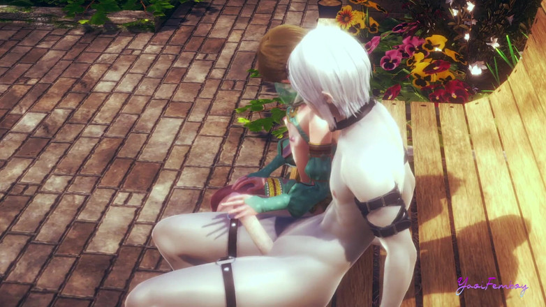 Yaoitube: Zelda Yaoi Femboy - Link Labă (necenzurat)