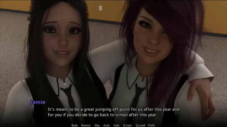 Visual Novels: WVM yıldızları üniversite bölüm 44