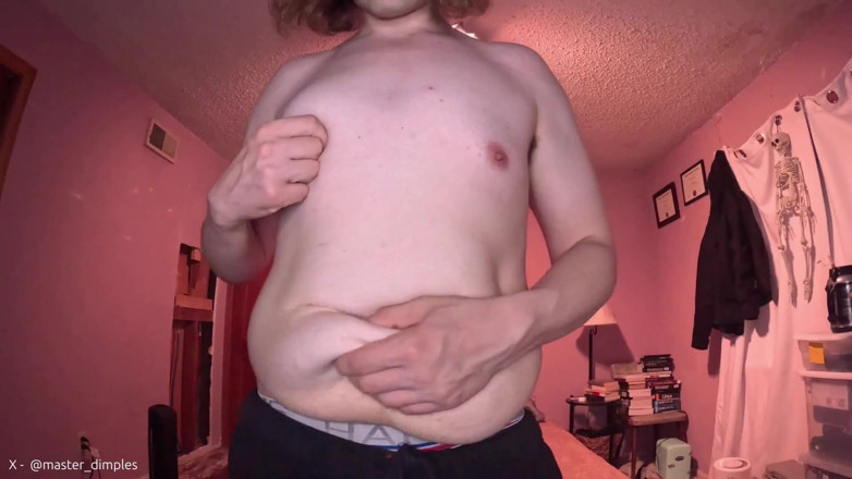 Mr Dimples: Hraji si s břichem a bradavkami - Krém, Břicho a Bradavky...