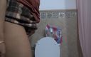 Souzan Halabi: Horny MILF in Hijab Enjoys Fingering Her Asshole in a...