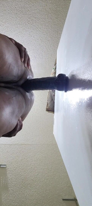 Truestarr: 14 Inch Dildo Stretches Me to the Max. It Made...