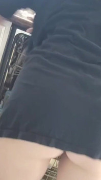 Cum and Clean the Kitchen with Me