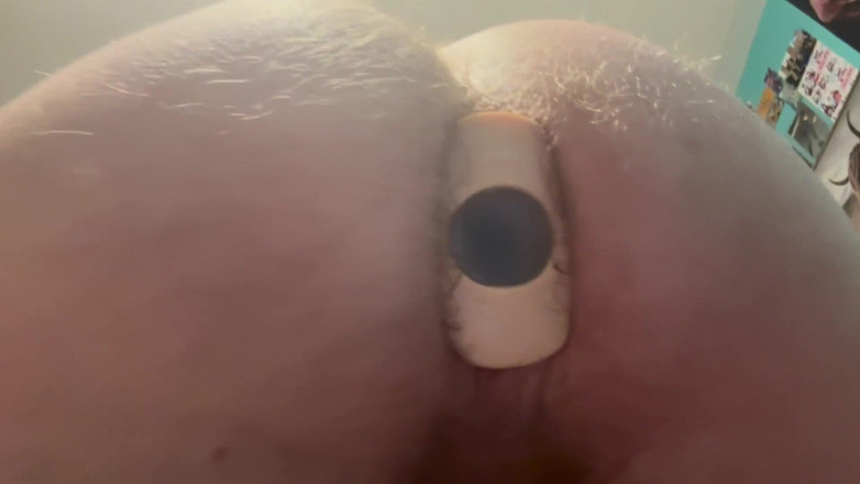 Bigwhitecock: Roztahování mé díry do zadku