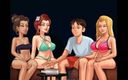 Dirty GamesXxX: Letní sága: nezbedná párty se sexy studentkami na pláži ep 202