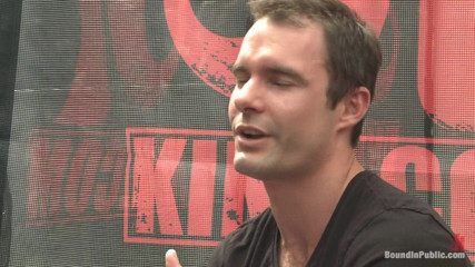 Bound in public: Sexy Stud Cameron Kincade - the Folsom Street Whore