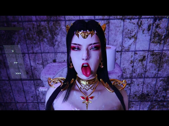 X Hentai: Виртуальная богиня Vixen: фигуристые чары - 3D-анимация, хентай