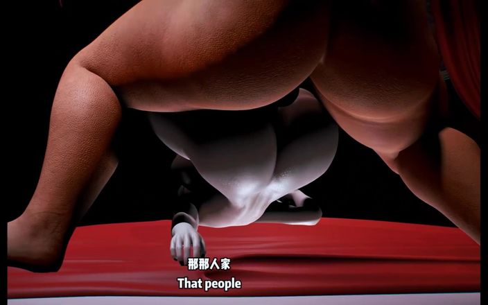X Hentai: Неверная жена с большими сиськами трахает большой член - 3D анимация