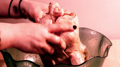 Campsissyboi: Massaggio della carne su dello spiedo in bocca