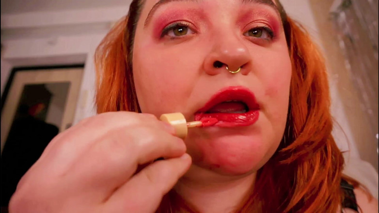 AssGives: Ich stecke Ein auf meine lippen