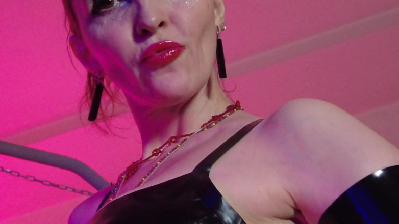 Eva Latexxx: Sexy Big Ass MILF Dominatrix Eva Latex Mistress Wet Pussy...