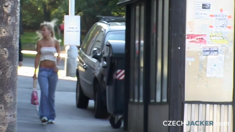 Czech Jacker: Czech Jacker 20 Topless Tease! - the Streets Just Got a Whole...