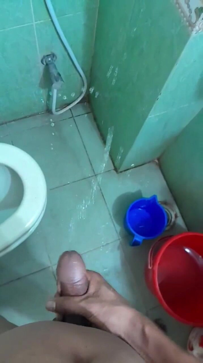 Sabbir khan: Bengali Boy's Solo Masturbation in the Bathroom