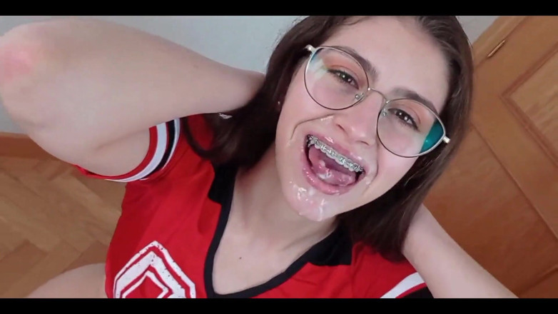 Shanaxnow: Please Cum on My Braces Dirty Talking Teen Blowjob. Shanaxnow