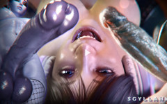 Serge3dx Hot Big-booty in Intense Orgy: Hardcore Fucking, Gaping, Cum-swallowing, and Monster Cock Worship
