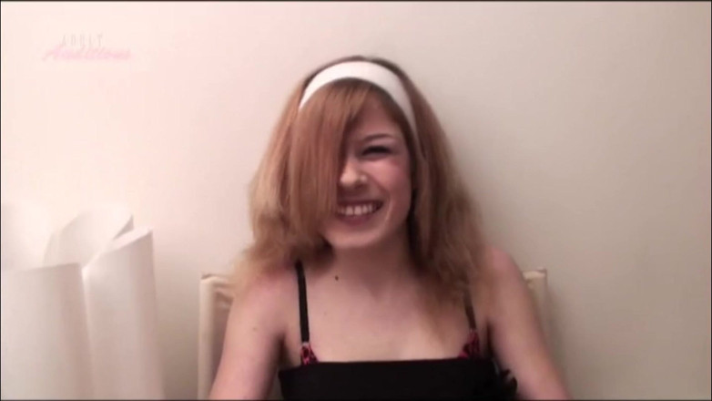 Adult Auditions: British Office Cumslut
