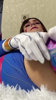 Dva From Overwatch Anal Masturbation