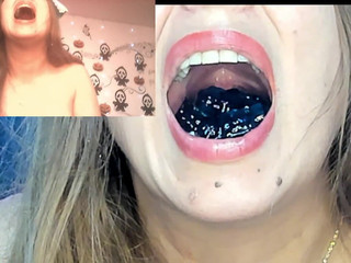 Angel eyes studio: Kamera dalam diriku! Aku menelan monster besar!