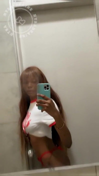 Sexy škádlení od nádherné africké drobné