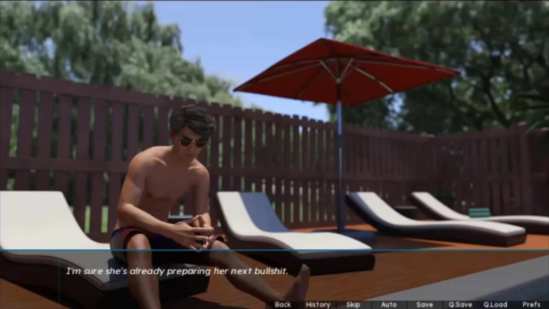 Visual Novels: Zomer geur deel 1 (stiefzus route)