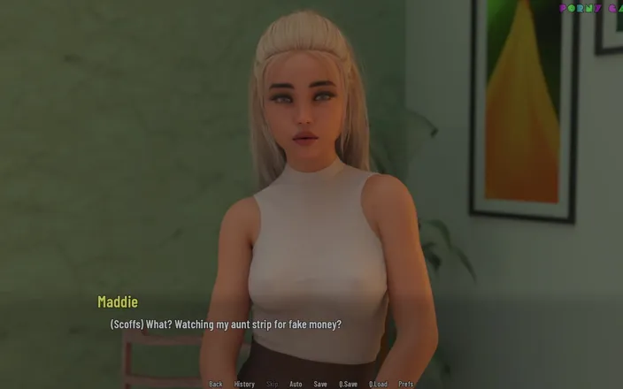 Porny Games: University Days by Greebo - Stepmommy Gives Me Her Present 13
