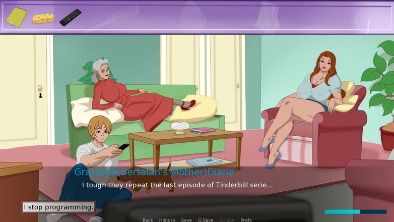 Miss Kitty 2K: 家の秘密 - パート3おばあちゃんの世話をする by Foxie2k