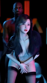 Beauty girl and black cock at night club - Hentai 3D Uncensored v286