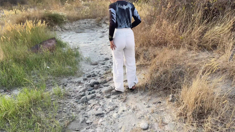 Amelia Queen: Chcaní kompilace v přírodě! Cestování autem! POV!