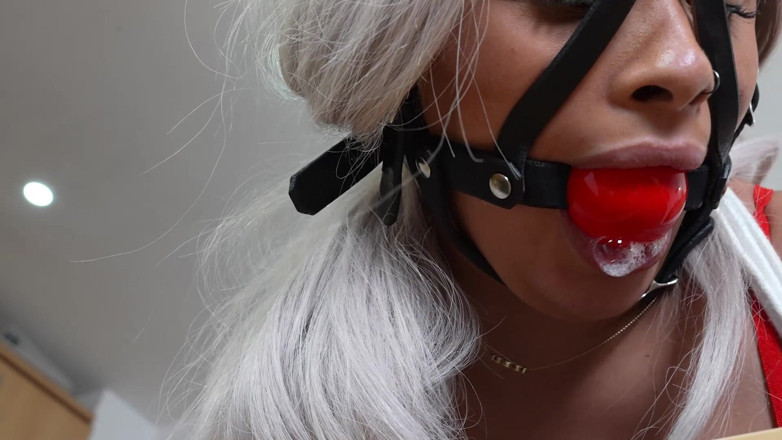Latina Fetish: Tamara Beautiful Nurse in Tightly Bound &amp; Ballgagged Escape Challenge! (fullhd)