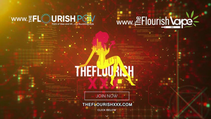 The Flourish XXX: Partidă de sex lesbian cu vibrator legat la masa de...