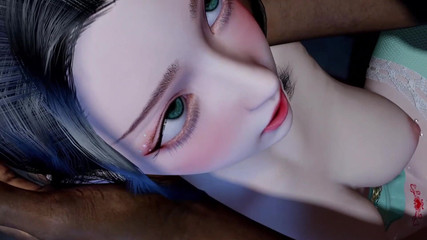 Why fuck so hard: 큰 흑인 자지로 바람을 피우는 3D 아시아 와이프