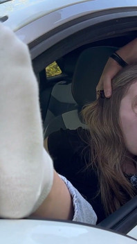 Behind the Scenes (car Blowjob, Feetfuck)
