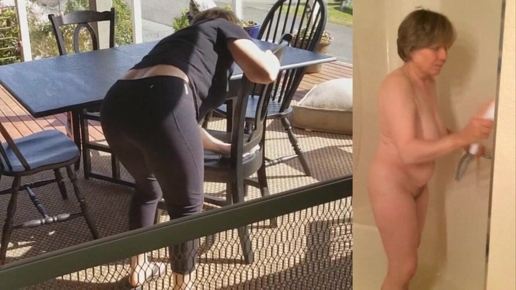 MarieRocks: Curvalicious GILF works her sexy ass off