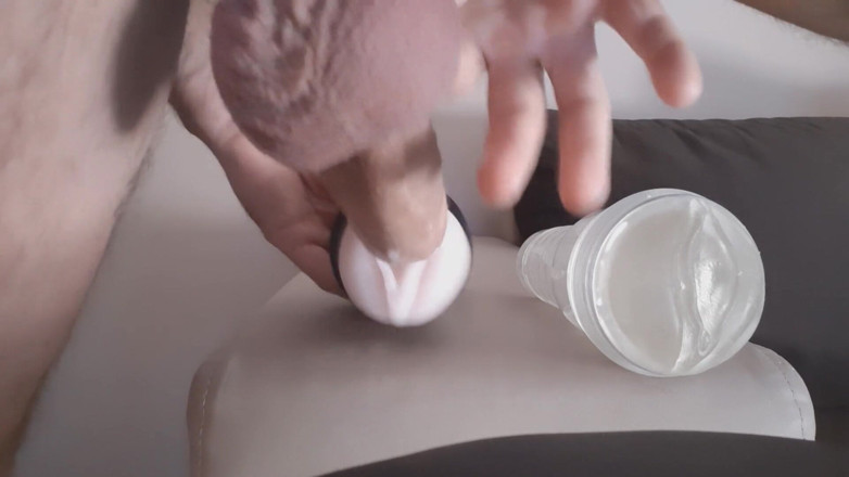 Naxy: 2 sıkı fleshlight beni boşalttı