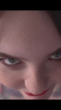 A Girl Is Messing with a Macro Camera