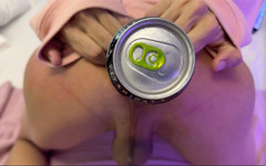 Session with a Can of Monster Energy Complete with Blows to the Ass