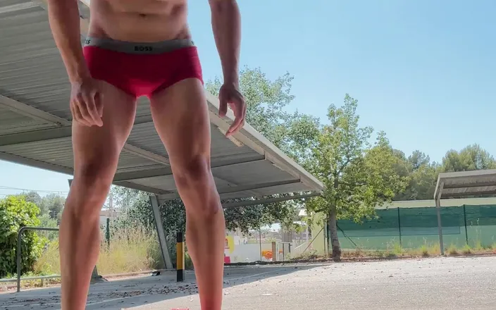 Paul Williams: Naked Barefeet Parking Lot Walking