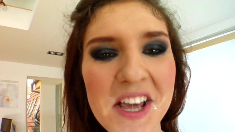 Xxxlover: Horny Teen Slut Teases Two Hard Cocks Before Begging for...