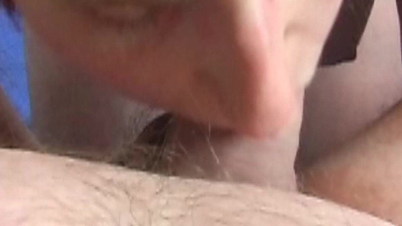 Bouncy Tits Action: Teenage deepthroat and massive facial