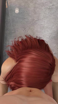 Eerstejaars - rondborstige roodharige milf met een grote kont hete anale seks en poesje neuken. Haar kont en poesje worden gecreampied - deel 8
