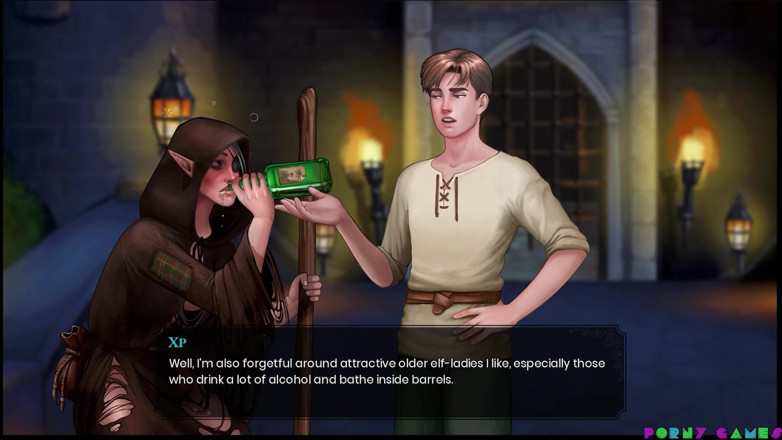 Porny Games: What a legend! v0.5 - Naughty princess loves spicy stories (2)