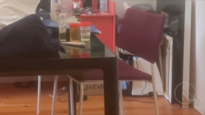 AmateurBoysPissing: Stepson's Medical Exam in Front of Stepdaddy - Part 2: the Urine...