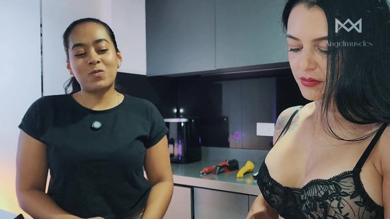 Angelmuscles: Desafio de culinária quem tem o abdominais mais forte?