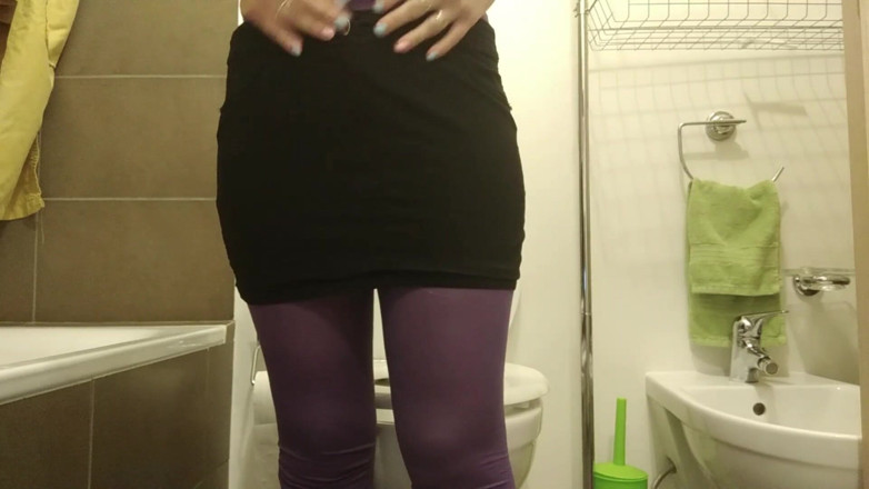 RavenBigAss: Collection: Three camera videos while going to the toilet