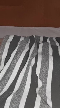 Min frus vän kom för en massage.