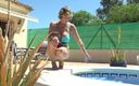 Aunt Judy's: A Day at the Pool with Busty Mature Bombshell Mrs....
