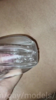 Squirting Hot Cum Without Hands From Stepdaddy's Fucking Fuck in My Ass!