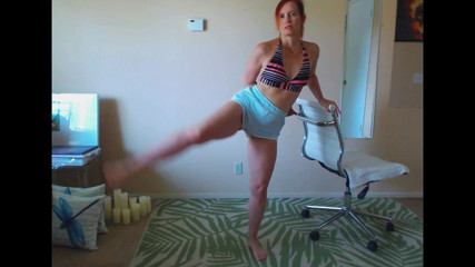Aurora Willows: Day 1 beginner yoga neck stretching