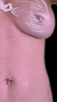 Wifey Loves to Clean Her Perfect Tits