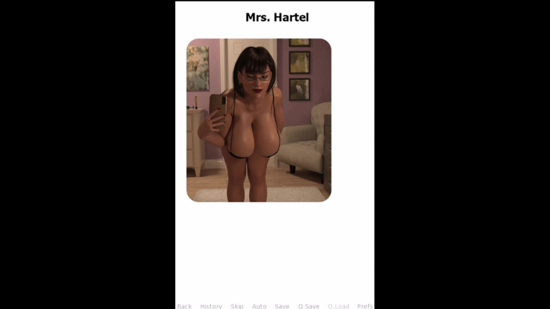 Snip Gameplay: Futa Breeding Agency - sending a dick pic to her and...