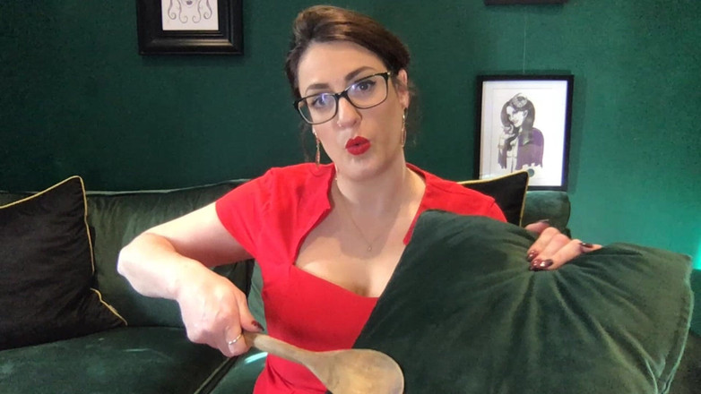 Countess diamond: Spanking mit löffeln mit holz